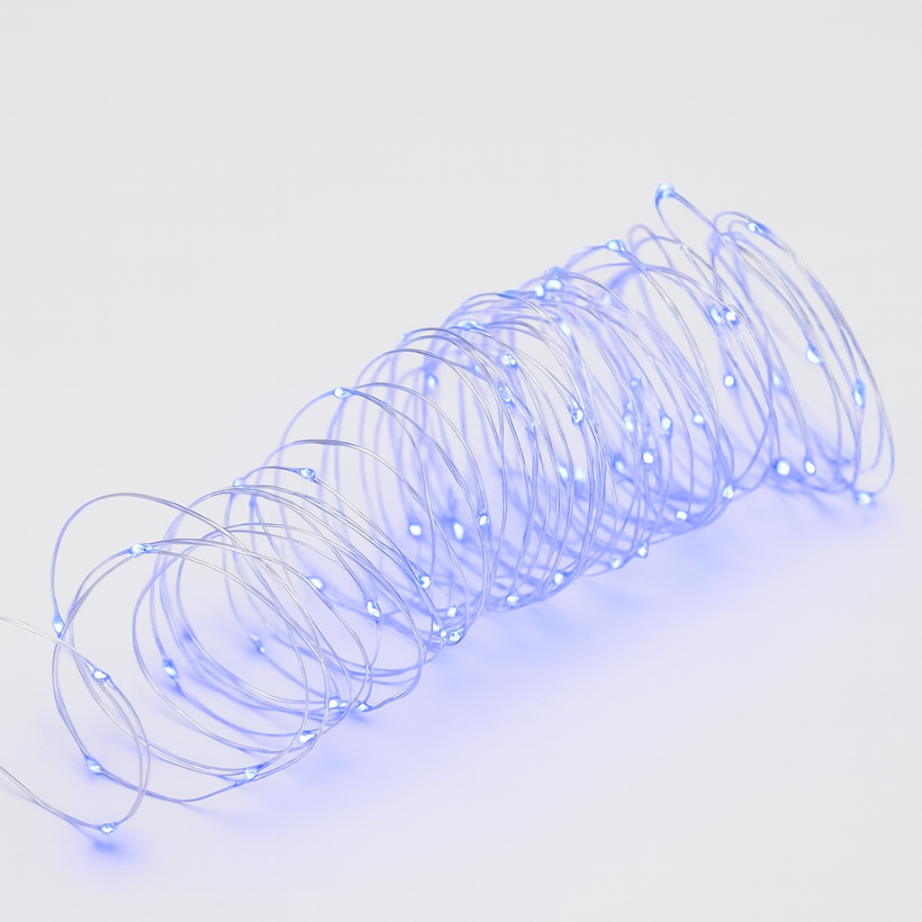 Гирлянда светодиодная Xmas 600L Copper Капля росы 17 Line B 3 м Синий (553773) Гирлянда светодиодная Xmas 600L Copper Капля росы 17 Line B 3 м Синий (553773)