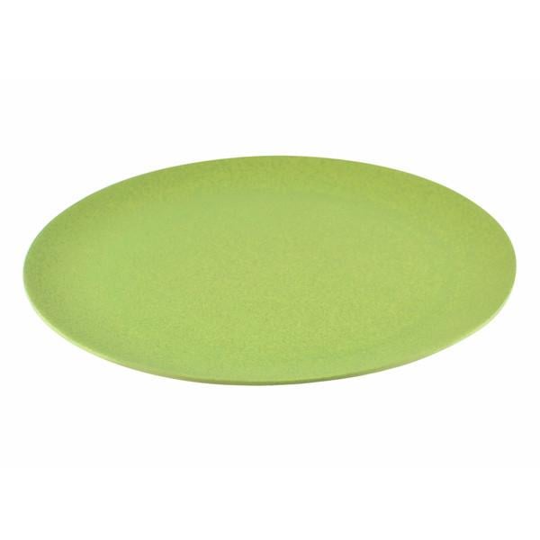 Тарелка плоская Fissman 25x1,4 см из бамбуковго волокна Зеленый (TW-8979.25) - фото 1 Тарелка плоская Fissman 25x1,4 см из бамбуковго волокна Зеленый (TW-8979.25) - фото 1