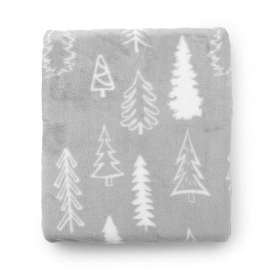 Плед Ardesto Christmas Flannel Ялинки 160х200 см (ART0110PB) - фото 2 Плед Ardesto Christmas Flannel Ялинки 160х200 см (ART0110PB) - фото 2