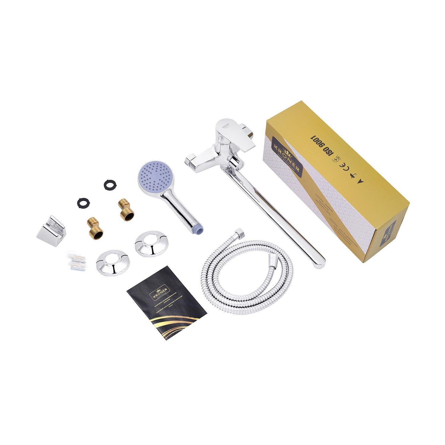 Змішувач для ванни Kroner KRM Oker C070 CV019668 (37985) - фото 7 Змішувач для ванни Kroner KRM Oker C070 CV019668 (37985) - фото 7