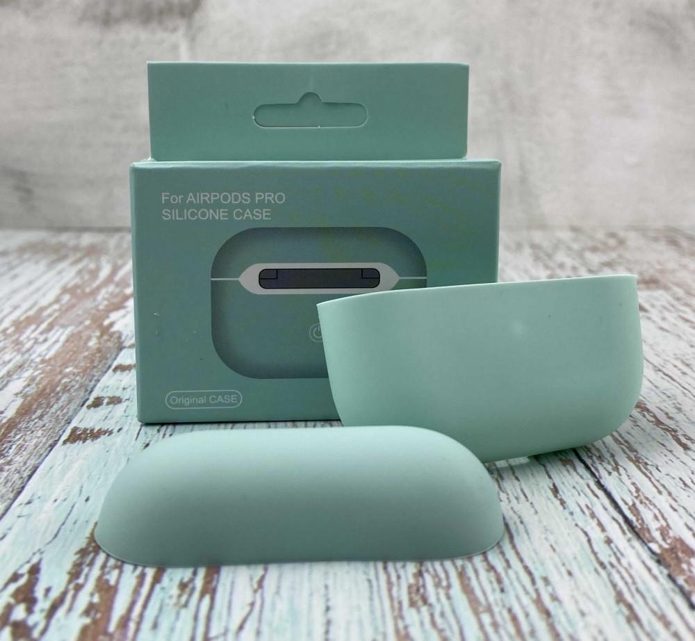 Силиконовый чехол для наушников AirPods Pro Turquoise