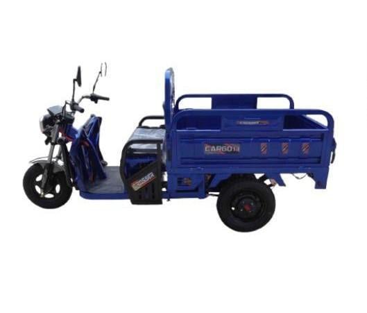 Електроскутер-самоскид триколісний CROSSER Cargo 12" 1500W 60V 32Ah Синій