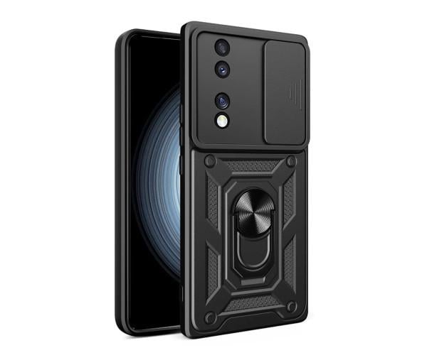 Чехол накладка Ricco Camera Sliding для Honor 70 Черный