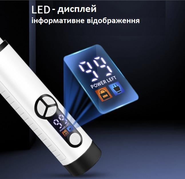 Точилка аккумуляторная Yilidog X3 на 3 скорости для шлифования когтей животных Белый (10210) - фото 3 Точилка аккумуляторная Yilidog X3 на 3 скорости для шлифования когтей животных Белый (10210) - фото 3