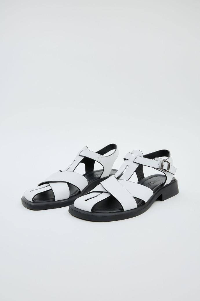 Сандалии женские LONZA на платформе р. 36 Белый (200199) - фото 4 Сандалии женские LONZA на платформе р. 36 Белый (200199) - фото 4