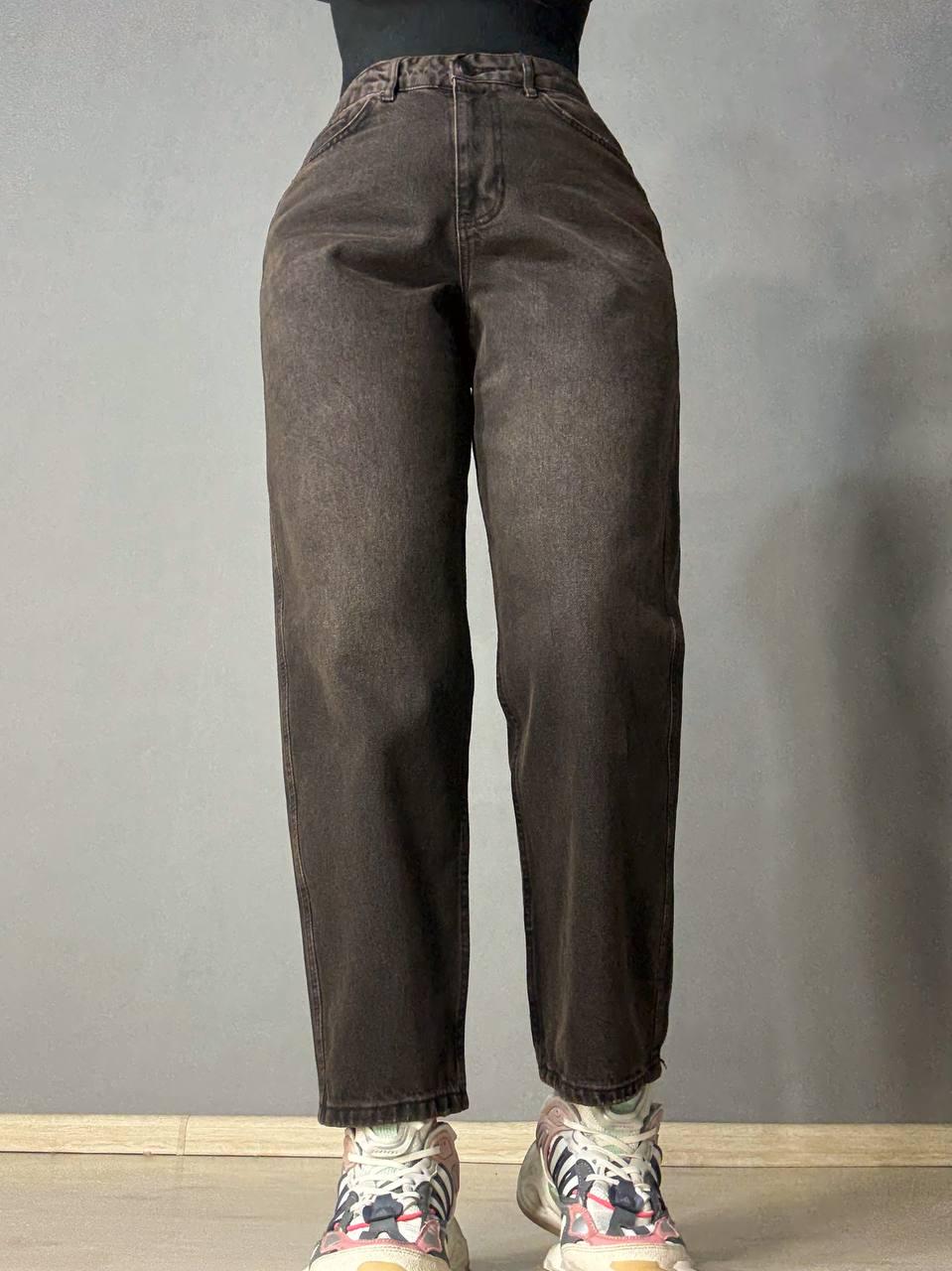 Джинси жіночі ITS Basic 3066-2 MOM RELAX MOOD р. 38 Коричневий (5710)