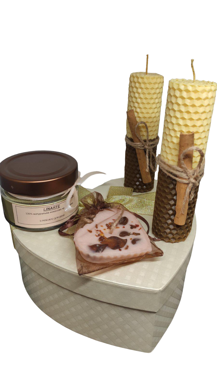 Набор свечей Кофейный №2