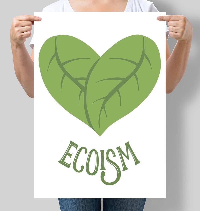 Постер Вегетарианство Ecoism 30x42 см A3 без рамки (M173_A3)