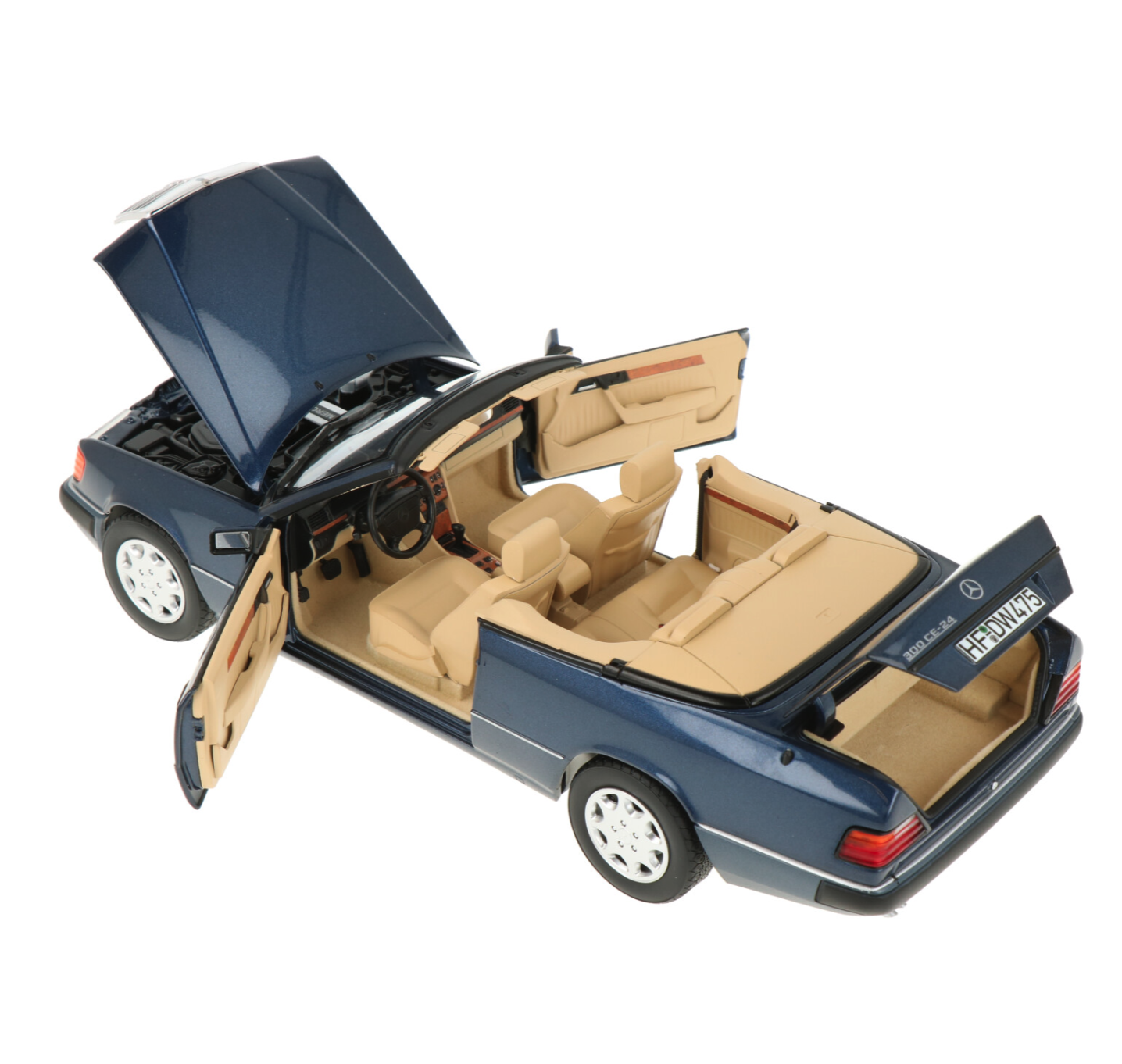 ᐉ Модель автомобіля Norev 1:18 Mercedes-Benz 300 CE-24 Cabriolet
