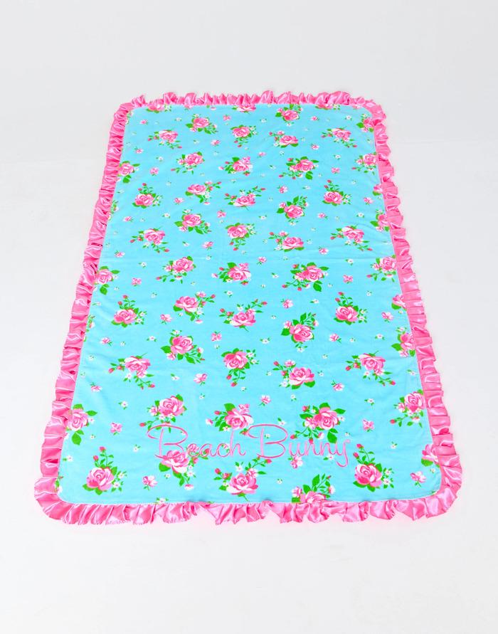 Полотенце пляжное Beach Bunny O/S Голубой (T2558A-sky-blue)