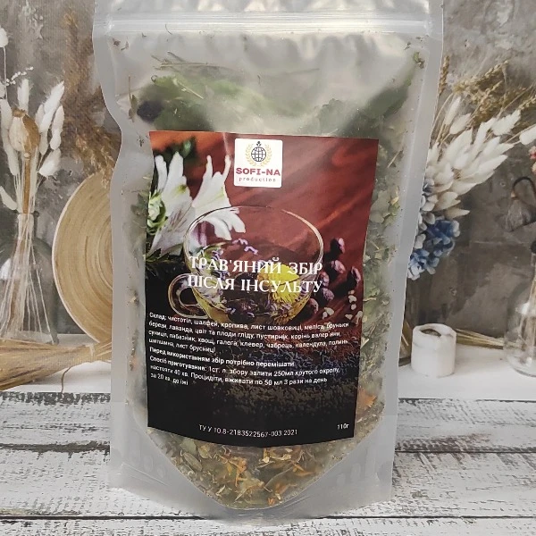 Сбор травяной после инсульта 110 г (1769998854)