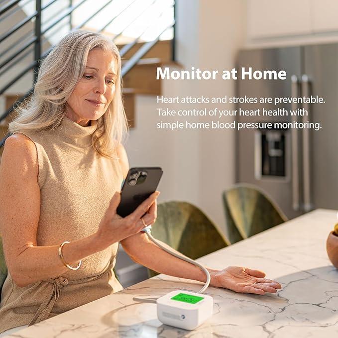 Тонометр цифровой по Bluetooth совместим с устройствами iOS и Android - фото 5 Тонометр цифровой по Bluetooth совместим с устройствами iOS и Android - фото 5