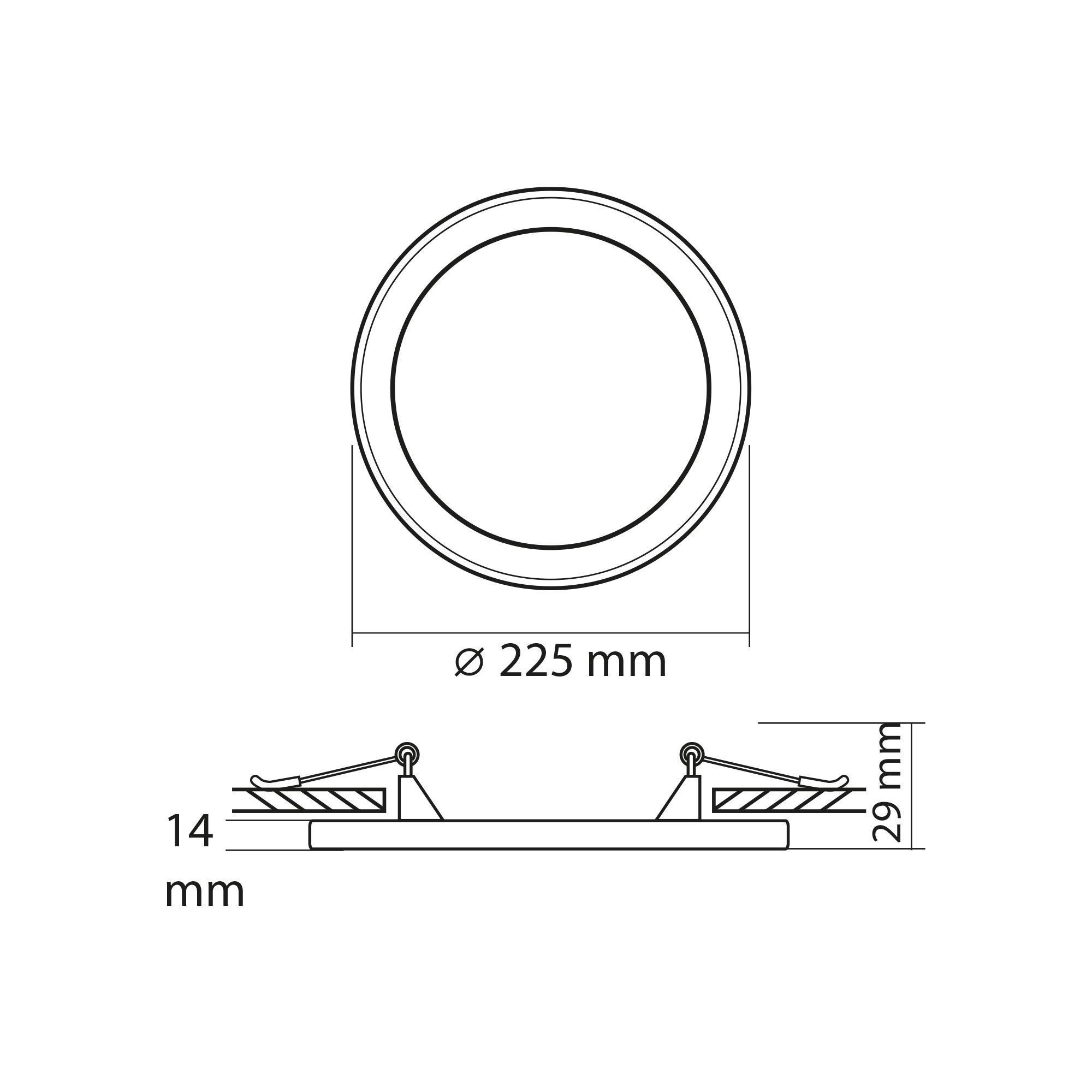 Світильник LED Videx DL4R вбудований з декоративним підсвічуванням 18 W 6 W 5000 K 2700 K 220 V VL-DL4R-1852 (27948) - фото 11 Світильник LED Videx DL4R вбудований з декоративним підсвічуванням 18 W 6 W 5000 K 2700 K 220 V VL-DL4R-1852 (27948) - фото 11