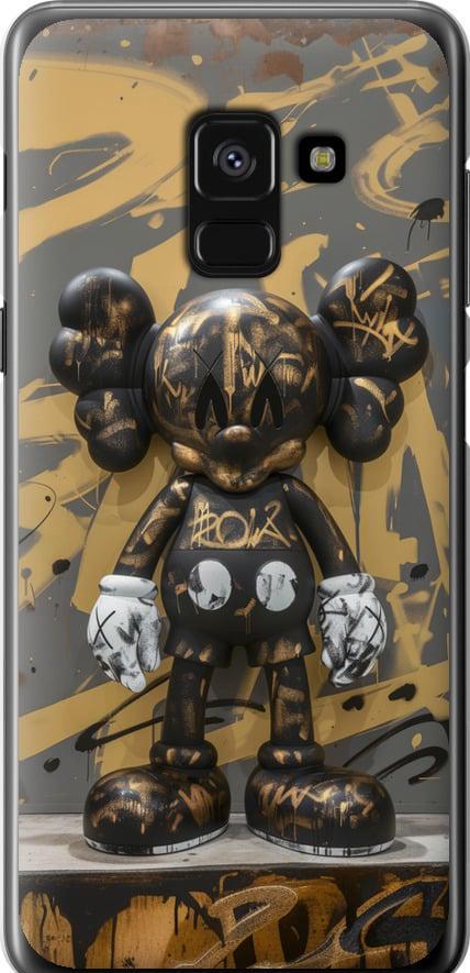 Чехол на Samsung Galaxy A8 2018 A530F Bronze kaws (6097u-1344-42517)