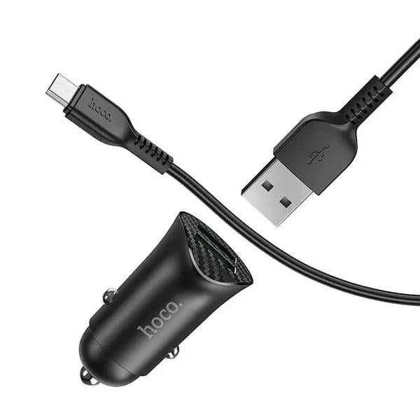 Зарядний пристрій Hoco Z39 Micro QC3.0 2USB/18W (Z39-1) - фото 1