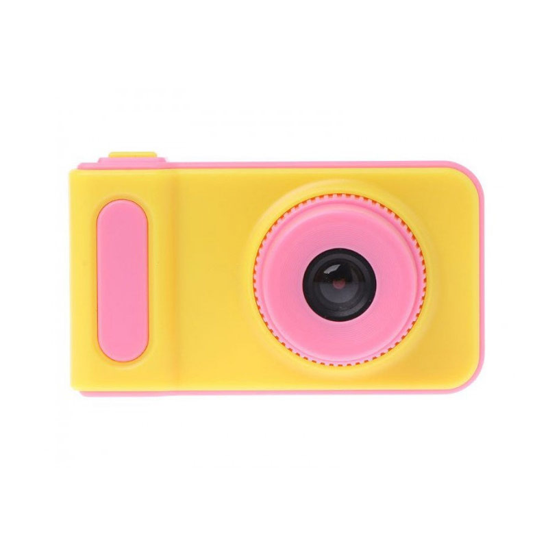 Фотоапарат цифровой Smart Kids Camera V7 Желто-розовый (1539703276)