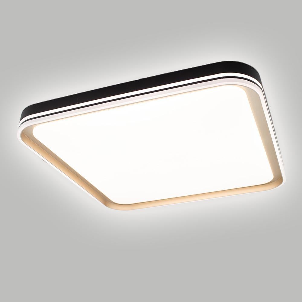 Светильник светодиодный ESLLSE GABO R 90 Вт 510x85 мм Черно-золотой (10574-1)