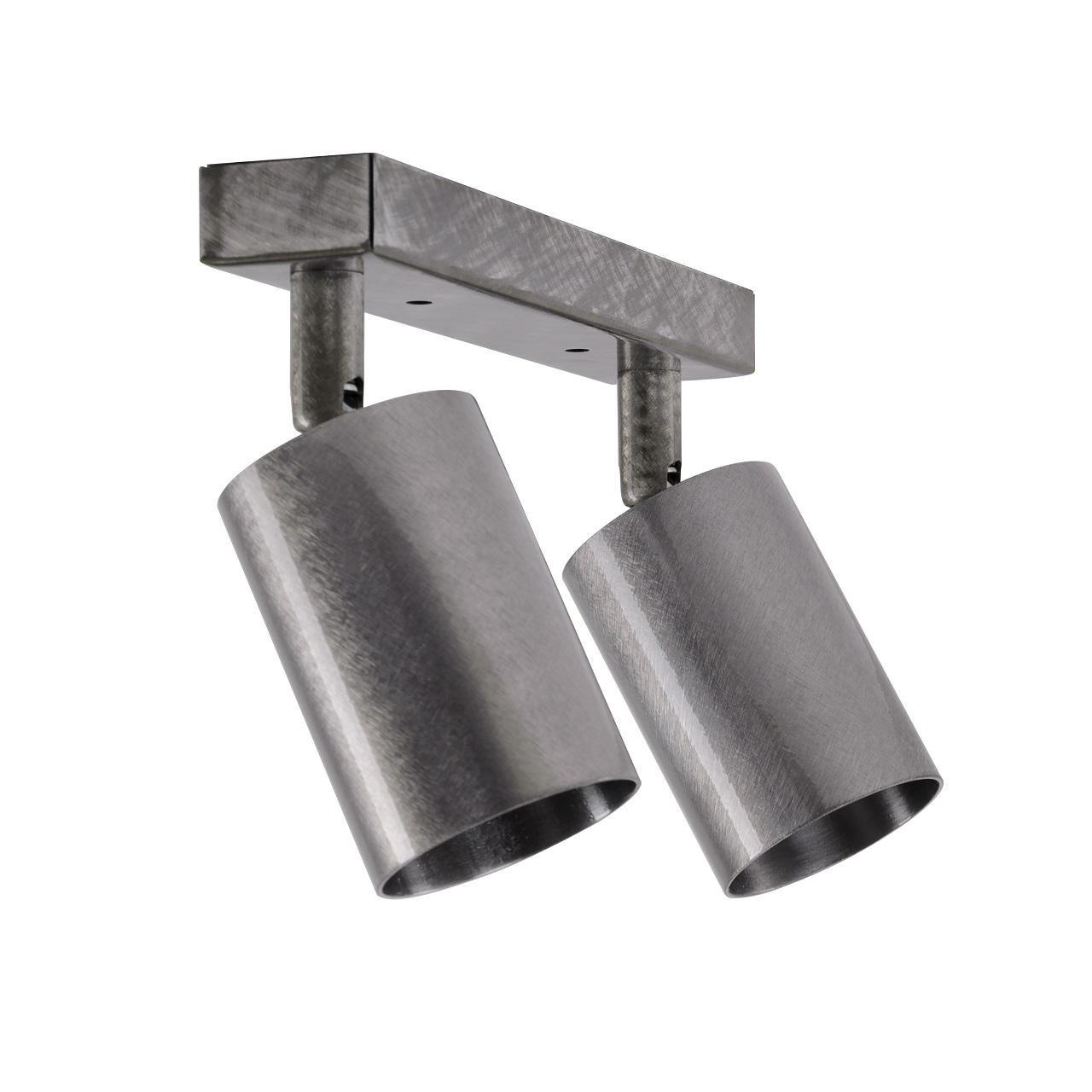 Светильник потолочный Chime GU10 L90-2 2хGU10 BrushSteel (1091225)