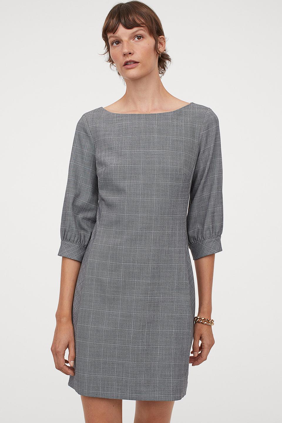 Сукня H&M р. 38 Сірий (916725b36)