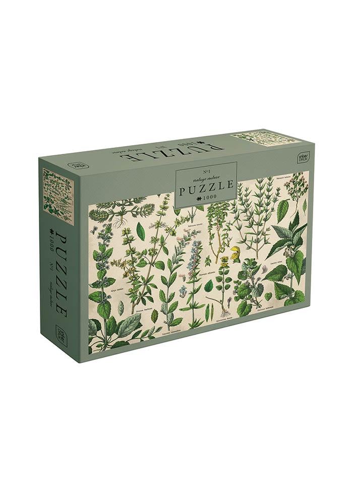 Пазли тришарові InterDRUK Vintage Nature 1 1000 шт. (385062)