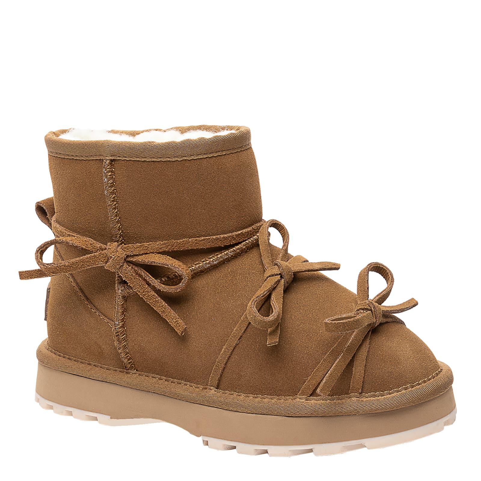 Детские полусапоги девочкам утепленные KEDDO 92608033 р. 38 Коричневый (9260803338)