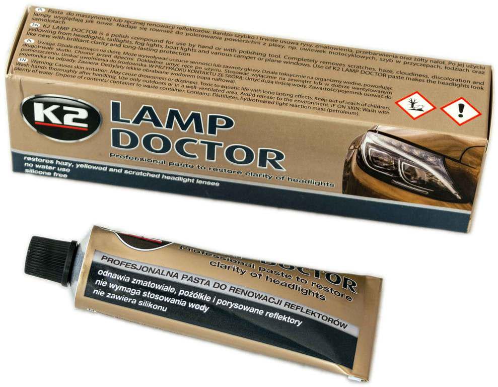 Полироль для фар K2 Lamp Doctor 60 г (000025643)