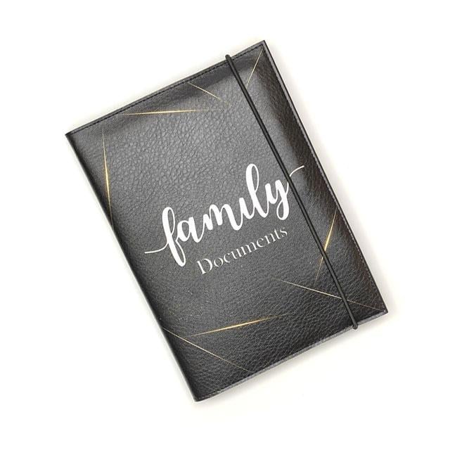 Папка для документів Family А5 Чорний (008-PD)