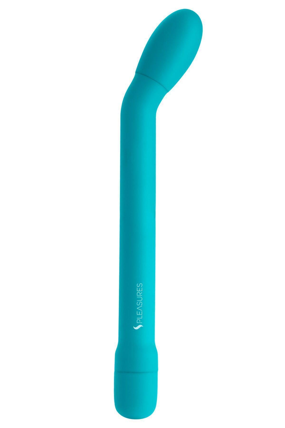Вибратор для точки тонкий G S Pleasures Lithea Turqouise 7 режимов (SX1602)