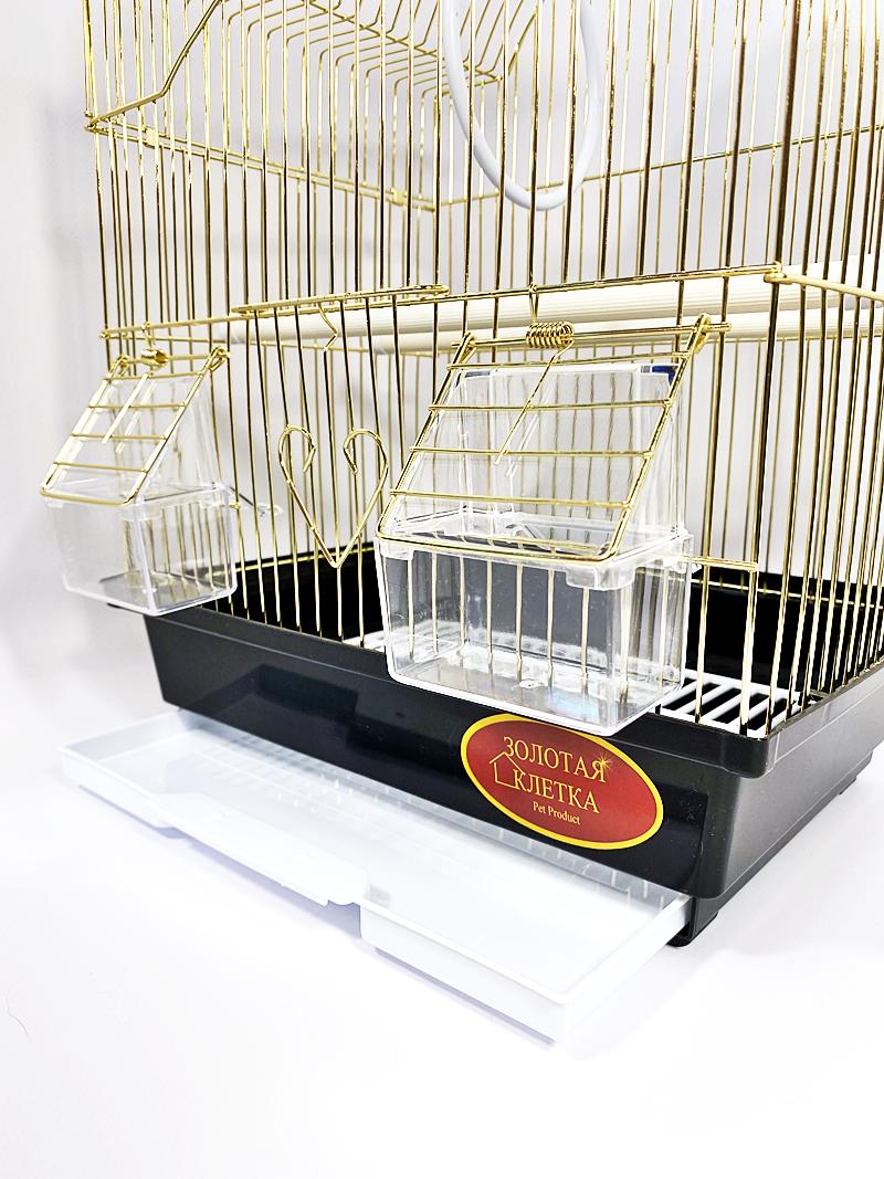 Клітка для птахів 113G 30x23x39 см (54497) - фото 3 Клітка для птахів 113G 30x23x39 см (54497) - фото 3