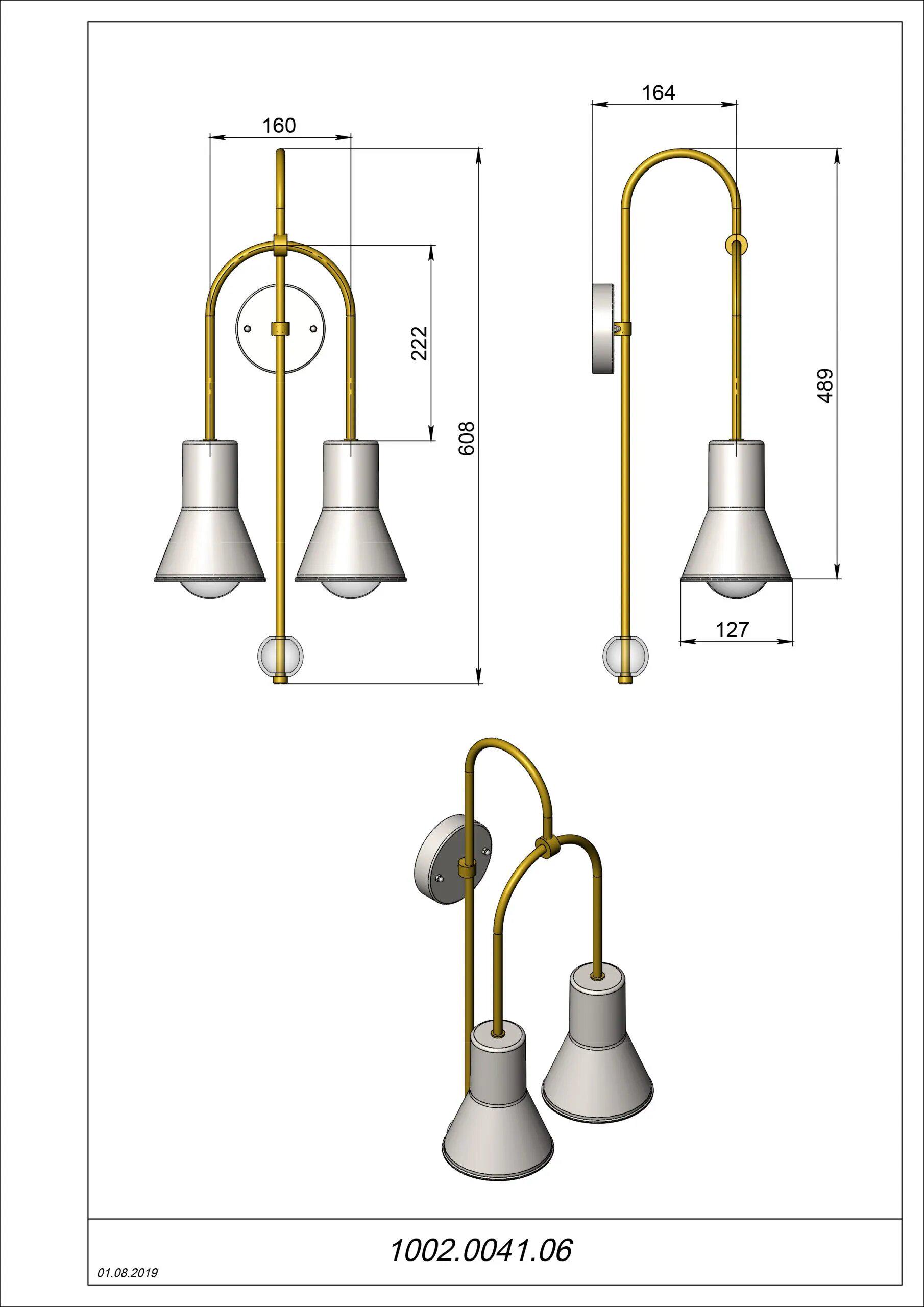 Бра Pikart Lights ARCH 9302-10 - фото 2 Бра Pikart Lights ARCH 9302-10 - фото 2