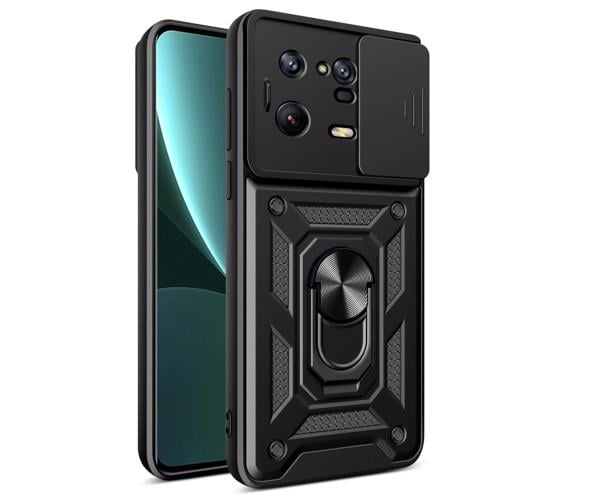 Чехол накладка Ricco Camera Sliding для Xiaomi 13 Pro Черный