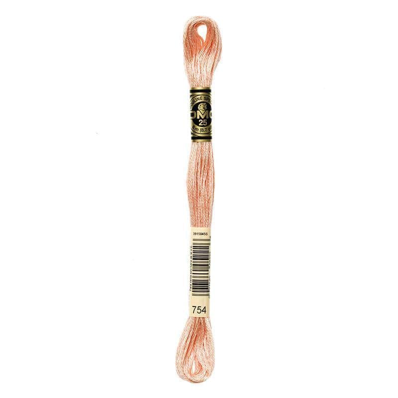 Нитки мулине DMC 754