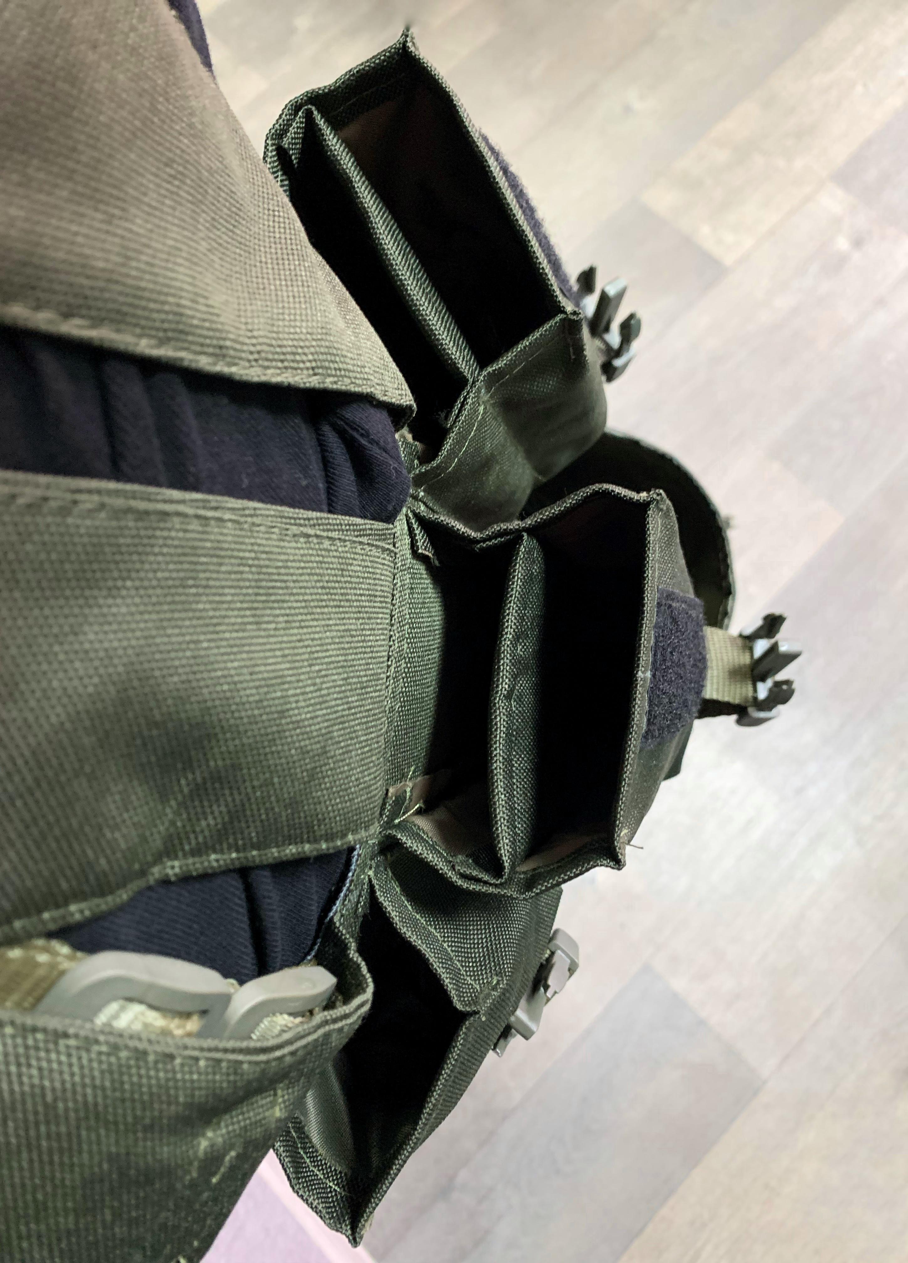 Ремінно-плечова система з підсумками на 8 магазинів і сидінням Оливковий (260331) - фото 5 Ремінно-плечова система з підсумками на 8 магазинів і сидінням Оливковий (260331) - фото 5