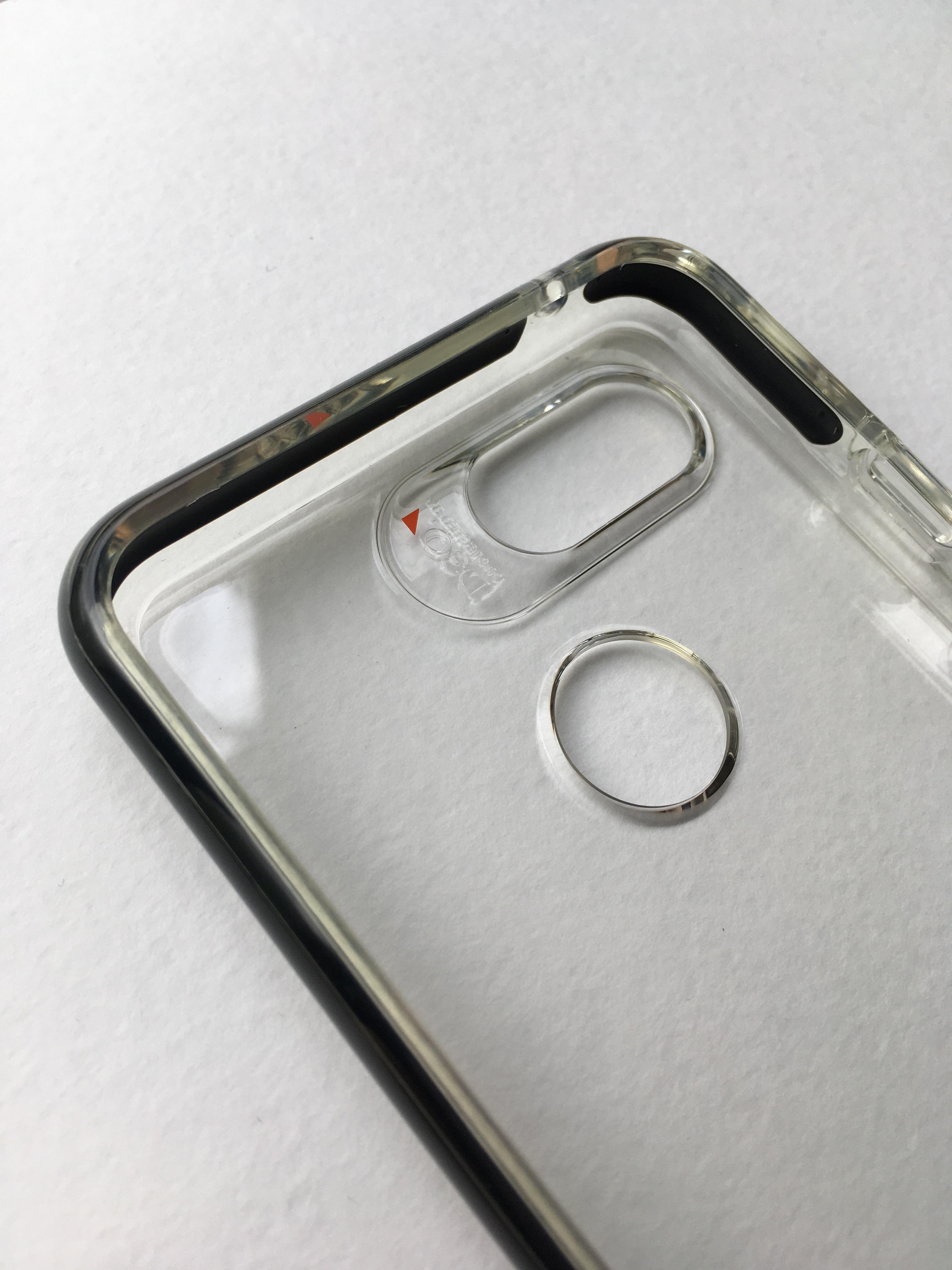 Протиударний прозорий чохол GEAR4 Piccadilly D3O з антимікробним покриттям для Google Pixel 3 (5.5") Black + Transparent - фото 7