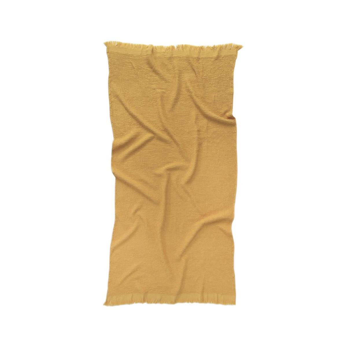 Рушник Lotus Home Rius 300 г/кв. м 90x170 см Гірчичний (svt-2000022333153) - фото 1 Рушник Lotus Home Rius 300 г/кв. м 90x170 см Гірчичний (svt-2000022333153) - фото 1