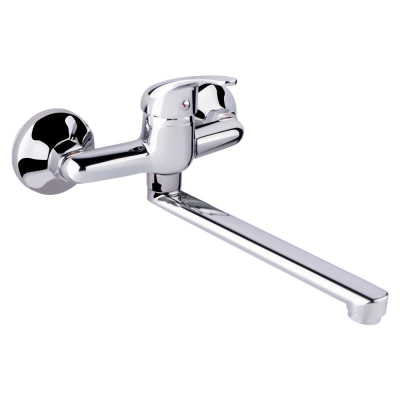 Смеситель для кухни Lidz Smart LIDZCRM39009 настенный Хром (80917)