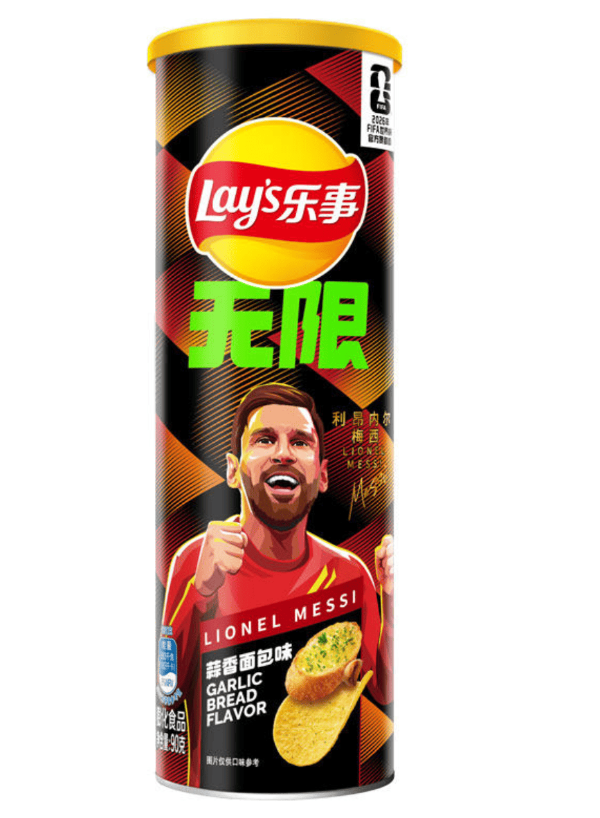 Чипси Lay's FIFA Lionel Messi Garlic Bread Flavor 90 г (3042507854) Чипси Lay's FIFA Lionel Messi Garlic Bread Flavor 90 г (3042507854)