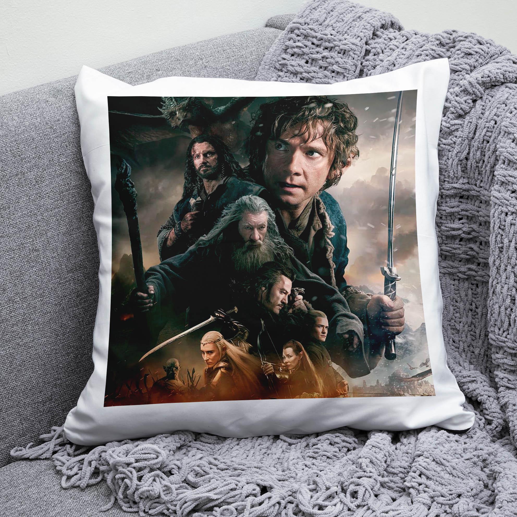 Плюшевая подушка квадрат с принтом The Lord of the Rings "2