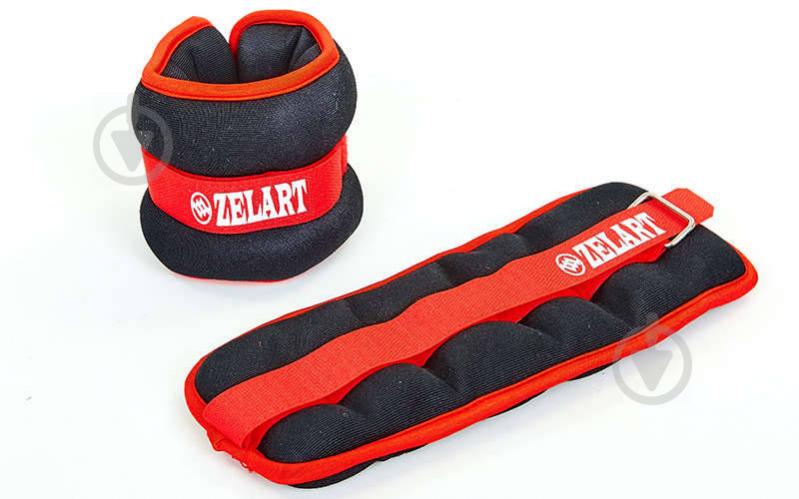 Утяжелители-манжеты для рук и ног planeta-sport Zelart FI-2502-2 (2 x 1кг) Красный 2 шт