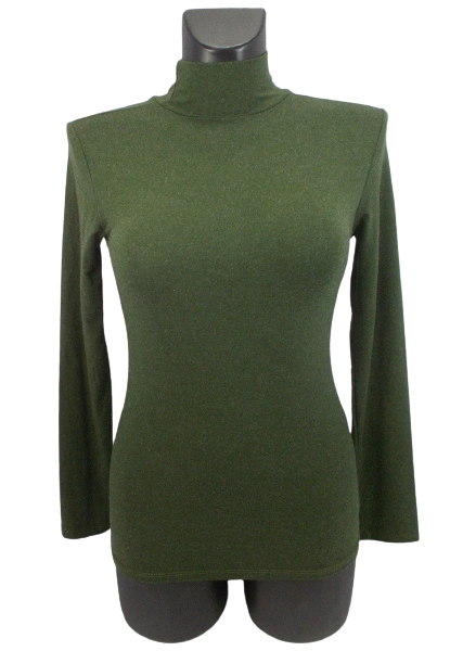 Гольф женский Leliss 088 хлопок/шерсть р. 40-46 Хаки (1477345113)
