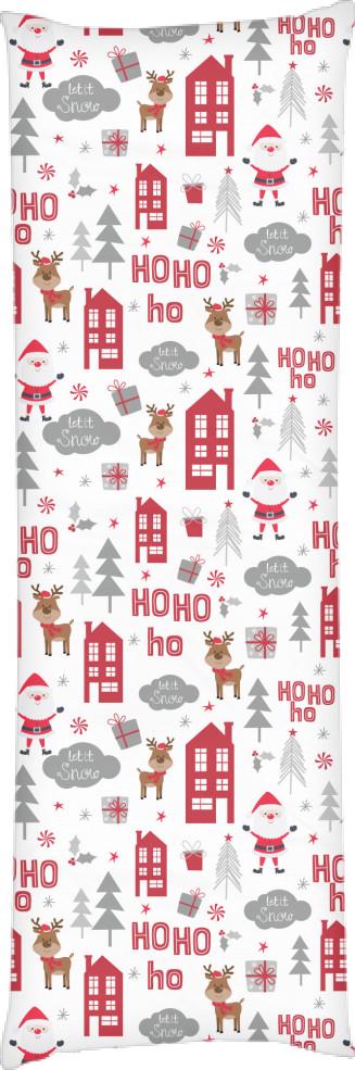 Подушка дакимакура Seamless Pattern 40x100 см (13534107)