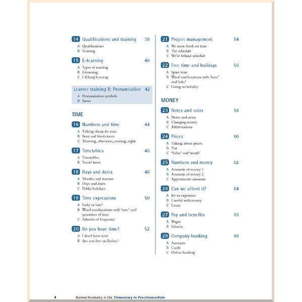 Книга Business Vocabulary in Use Second Edition Elementary to Pre-Intermediate with answers - фото 3