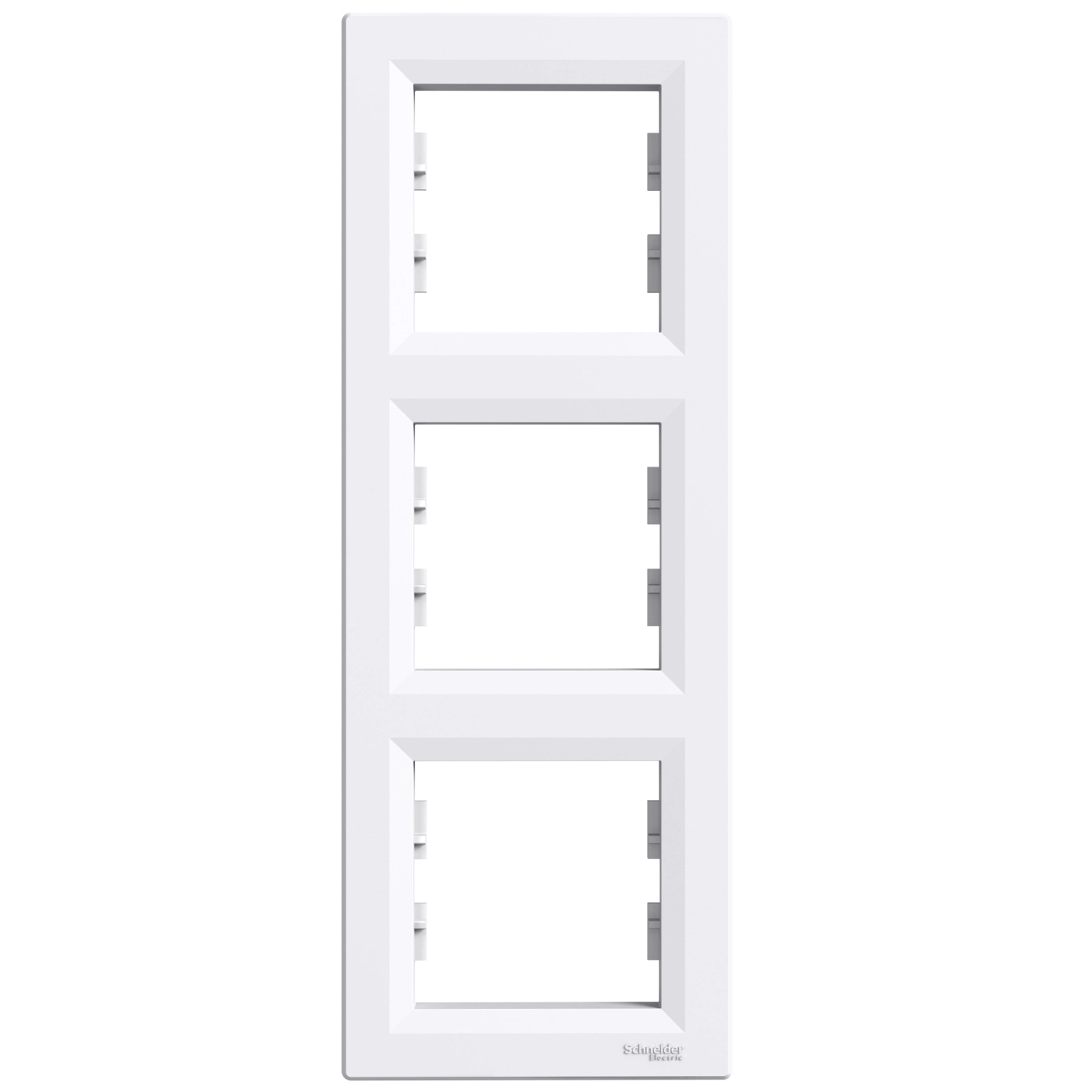 Рамка трехместная Schneider Electric Asfora вертикальная Белый (EPH5810321)