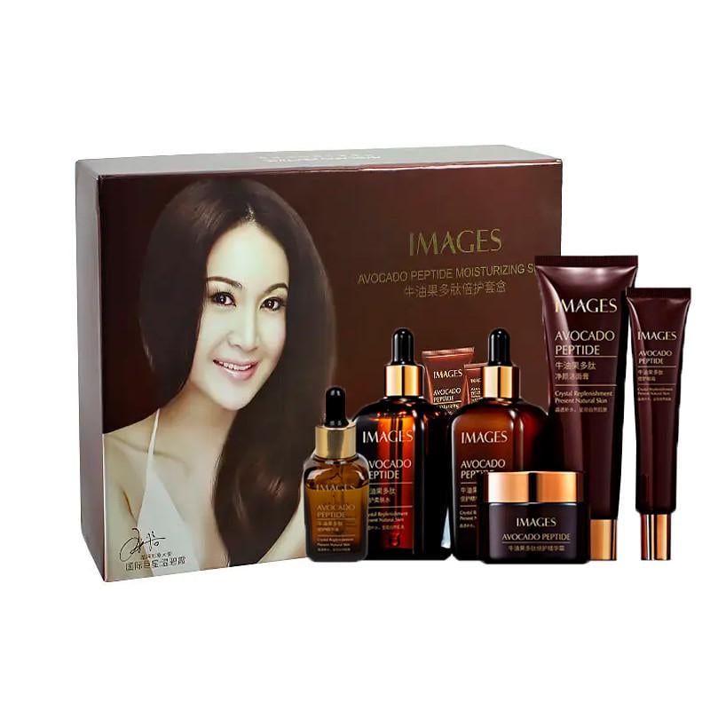 Набор Beauty Avocado Peptide 6в1 с пептидами авокадо