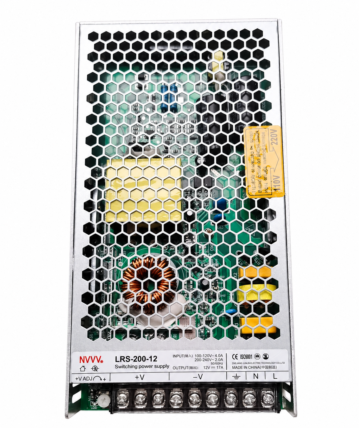 Блок питания встраиваемый NVVV LRS-200-12 200W 12V (3572) Блок питания встраиваемый NVVV LRS-200-12 200W 12V (3572)
