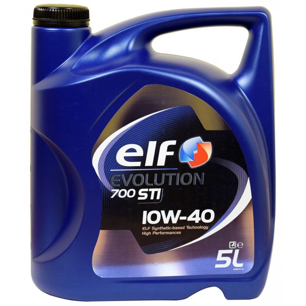 Моторное масло Elf Evolution 700 STI 10W-40 5 л (214124) - фото 1 Моторное масло Elf Evolution 700 STI 10W-40 5 л (214124) - фото 1