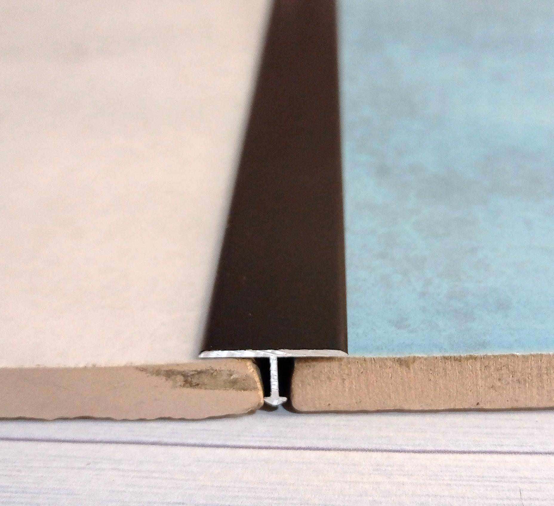 Т-профиль для плитки АТ 18 алюминиевый крашеный 2,7 м Черный (3АТ 18275) - фото 5 Т-профиль для плитки АТ 18 алюминиевый крашеный 2,7 м Черный (3АТ 18275) - фото 5