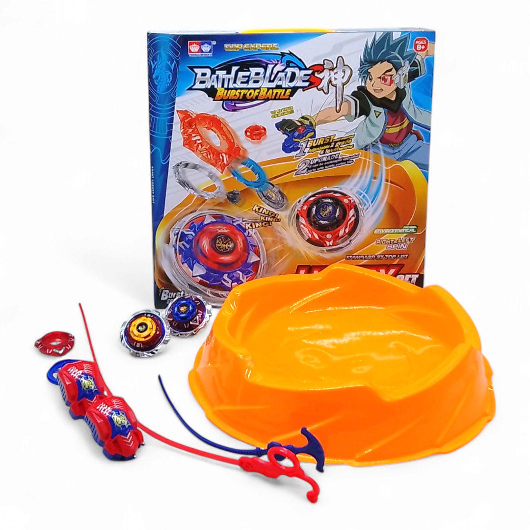 Ігровий набір BeyBlade арена/2 дзиги/металеві накладки/2 запускачі (254610)