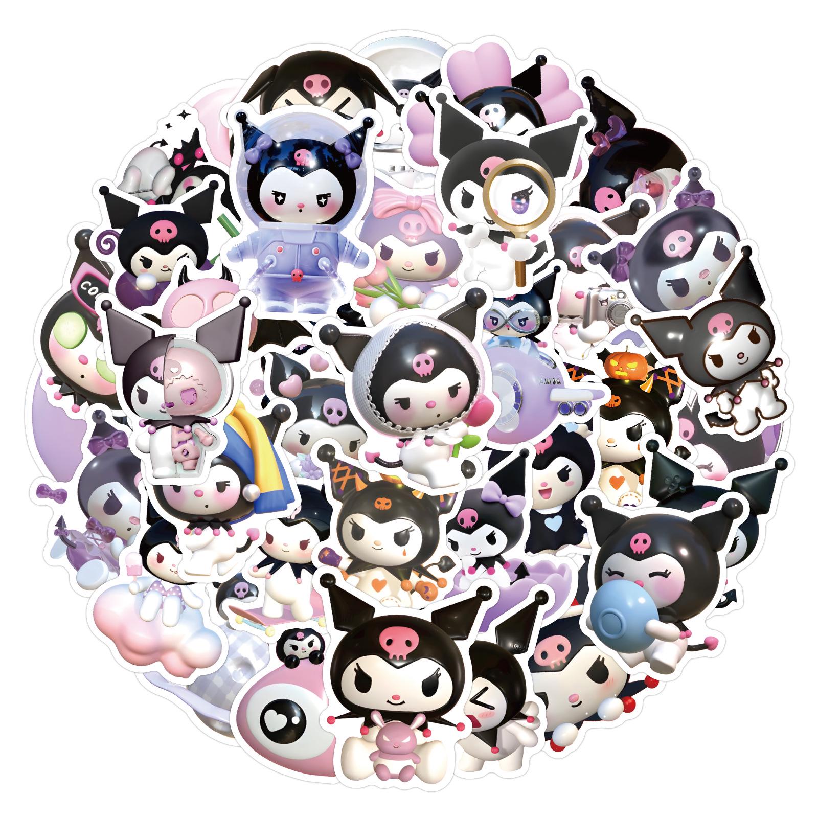 Стикеры Kuromi 50 шт. (4303931)