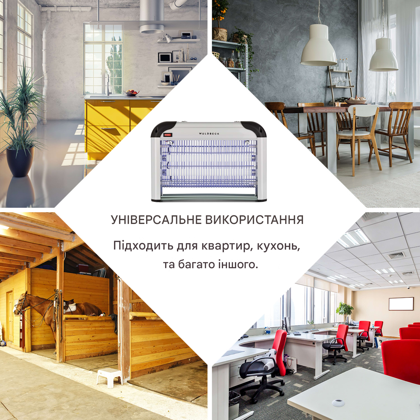 Знищувач комах Waldbeck Mosquito Ex 4000 (10032465) - фото 6